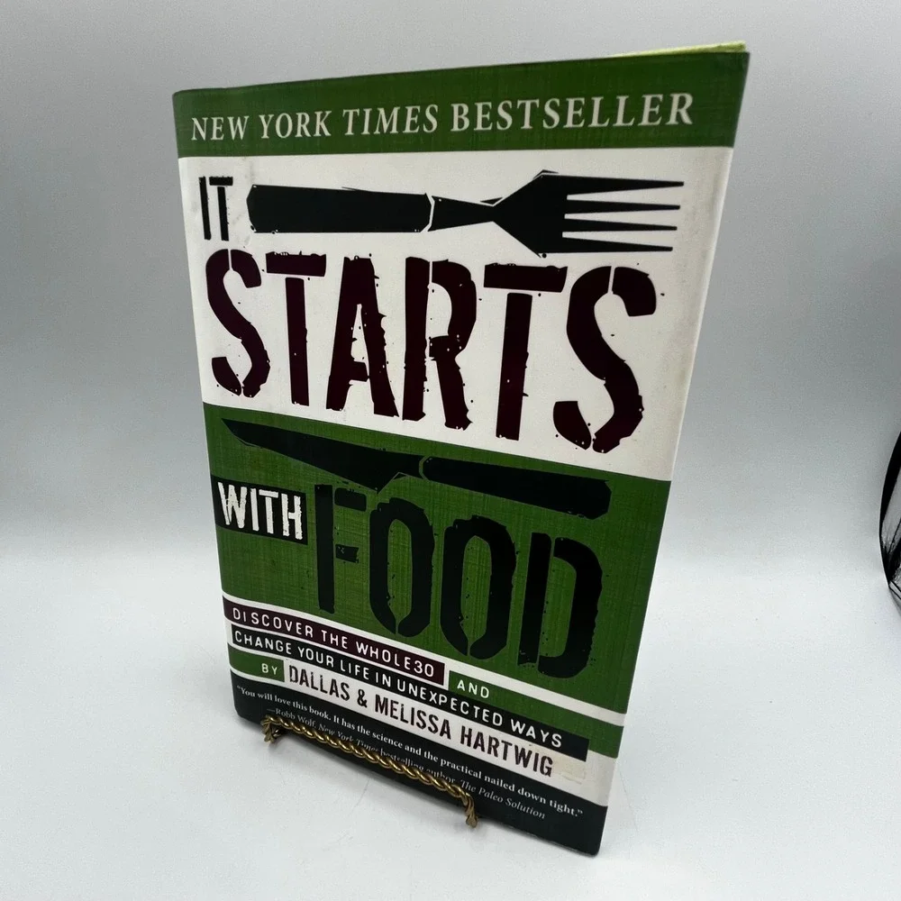It Starts With Food Dallas Melissa Hartwig Whole30 Diet Nutrition Hardcover Book